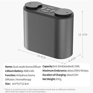 KAKODA Nebulizing Aromatherapy Diffusers for Essential Oils